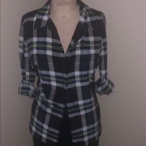 Equipment .. flannel blouse  100% silk